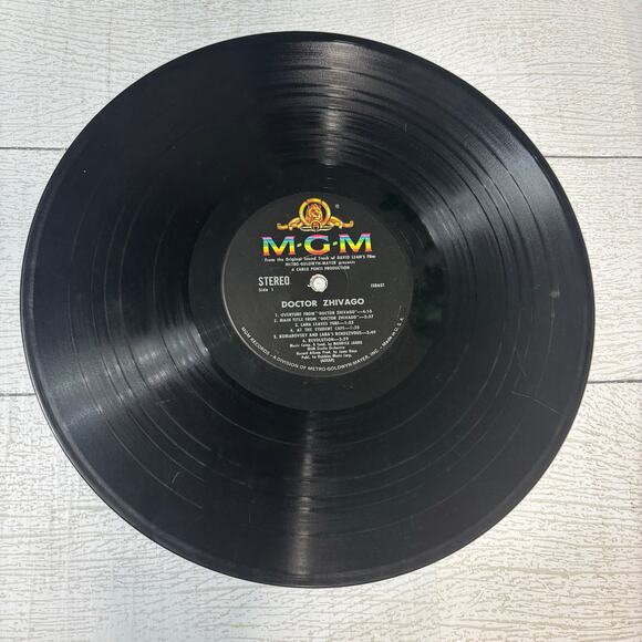 Vintage Doctor Zhivago Original Soundtrack Vinyl Album - Picture 2 of 8